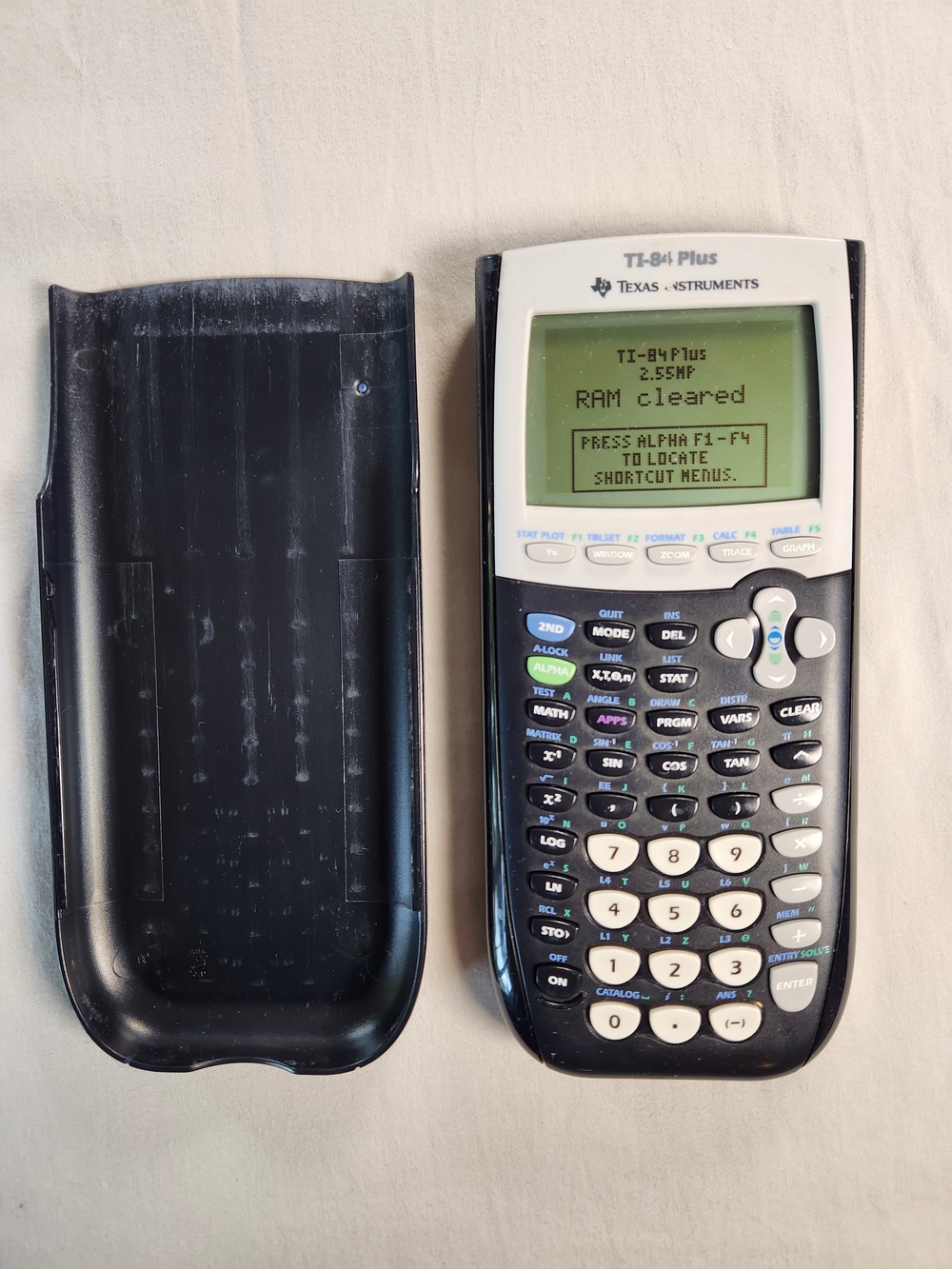 Texas Instruments TI-84 Plus Graphing Calculator w/ Slide Cover Tested